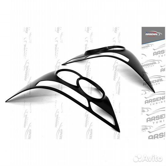 Накладки на задние фонари Митцубиси Лансер 9