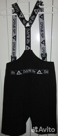 Велошорты на лямках Dare2b размер8-9-10+ лет новые