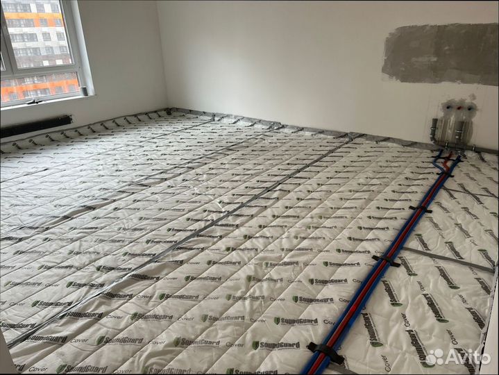 Звукоизоляция и шумоизоляция пола