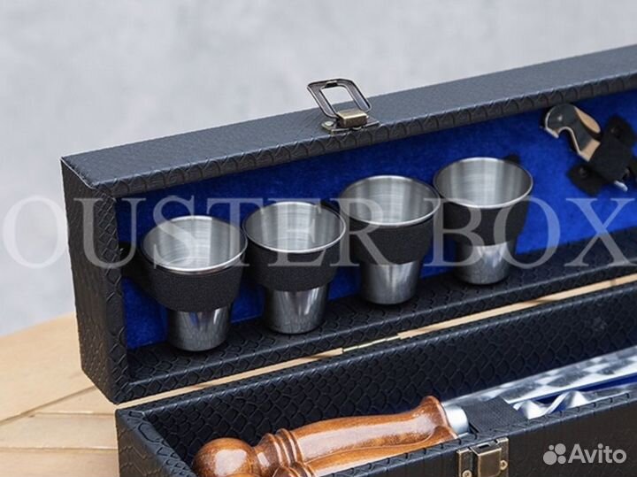 Подарочный набор для пикника с шампурами 