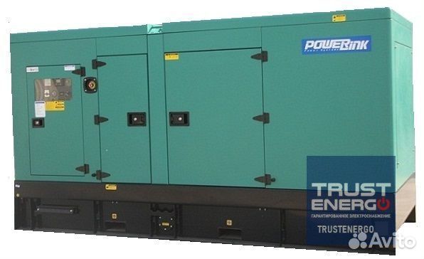 Дизельный генератор PowerLink GMS312PXS В кожухе