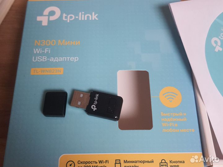 Сетевой адаптер WiFi TP-Link TL-WN823N N300