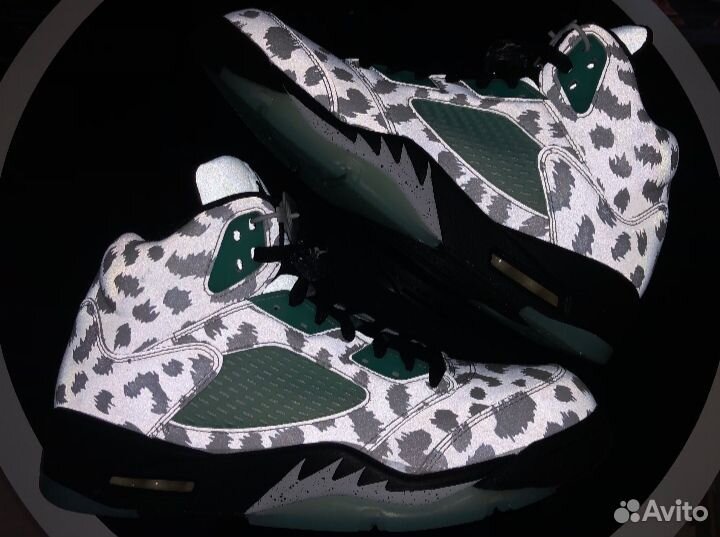 Air Jordan 5 island green (Оригинал)