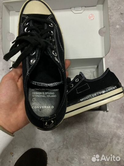 Кеды converse x moncler