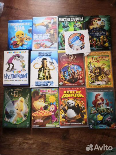 DVD диски мультфильмы