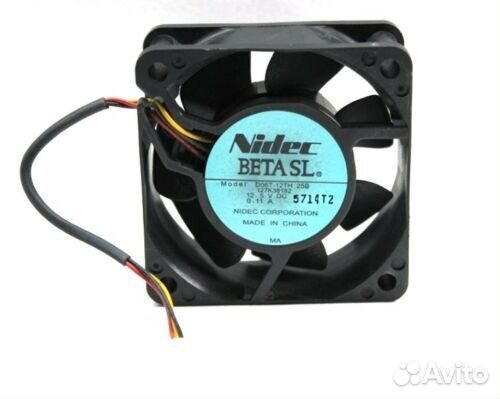 Вентилятор Nidec beta SL D06T-12TH 25B 12,5V Xerox