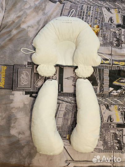 Анатомическая подушка для новорождённых