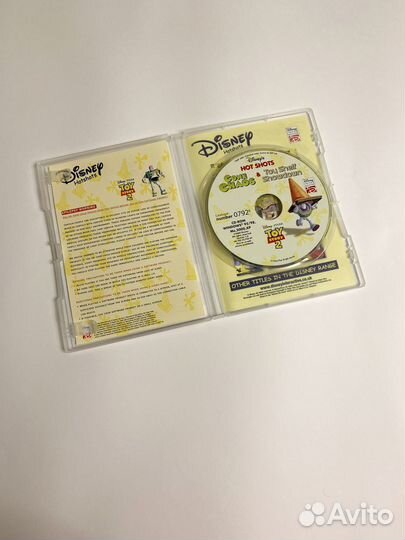 Disney Hotshots Toy Story 2 заруб лицензия DVD-box