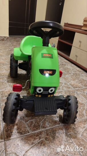 Детская каталка-трактор Полесье Turbo-2