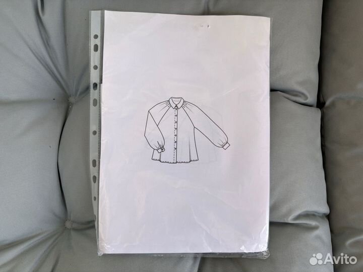 Выкройка блузки burda