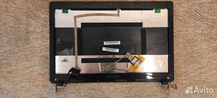 Asus X53B/K53BR крышка матрицы+рамка+петли
