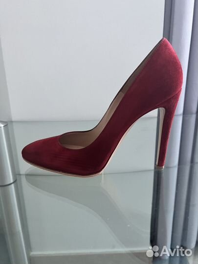 Туфли Gianvito rossi 38 красные оригинал