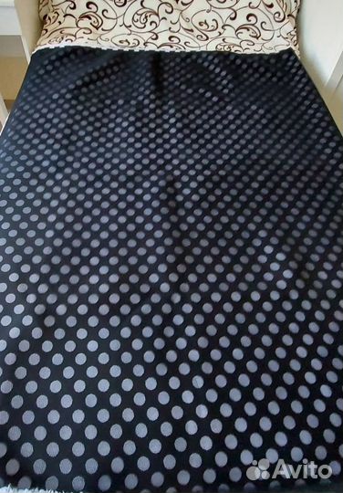 Ткань неопрен горох на темном