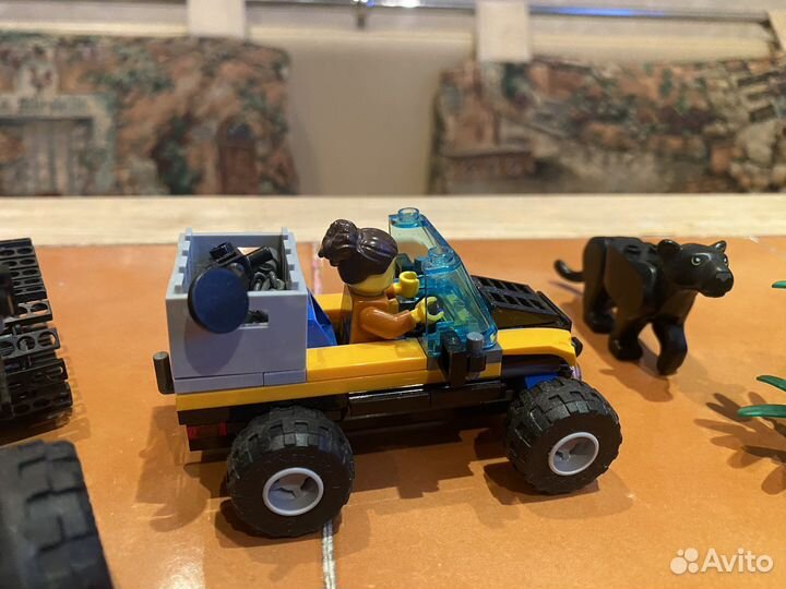 Lego City внедоржник на гусенице, квадроцикл