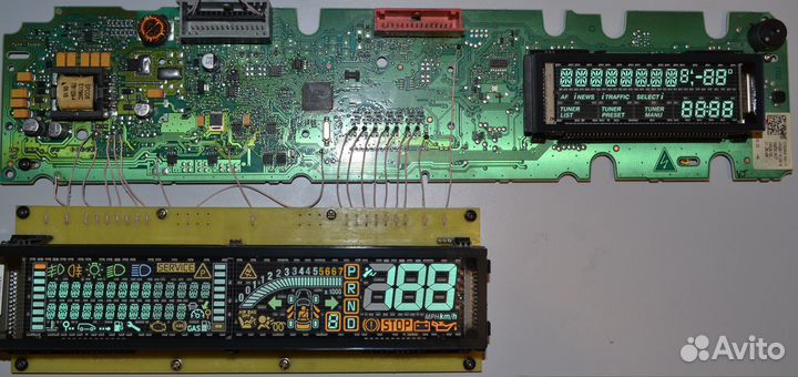 Renault Scenic II панель приборов