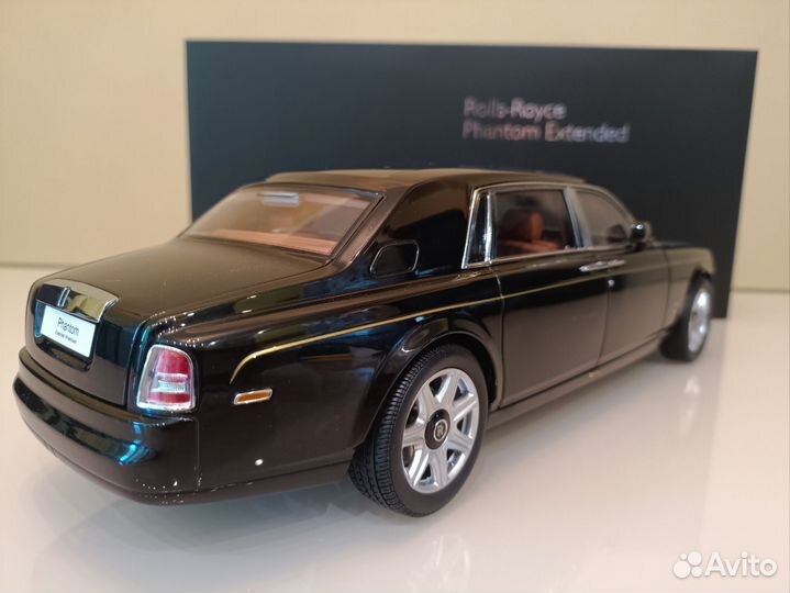 Rolls-Royce Phantom Vll (03-12) Черный 1:18