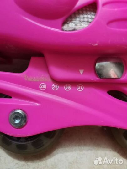 Роликовые коньки детские раздвижные