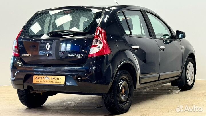 Renault Sandero 1.6 МТ, 2012, 106 000 км