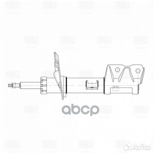 Амортизатор для а/м Dodge Caliber (06) (стойка)
