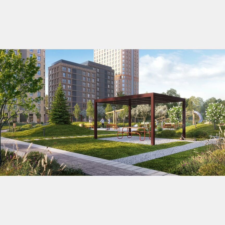 3-к. квартира, 64,4 м², 30/37 эт.