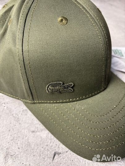 Бейсболка Lacoste хаки