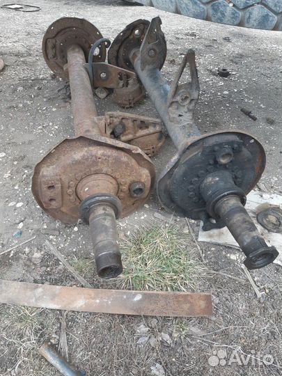 Ось прицепа камаз