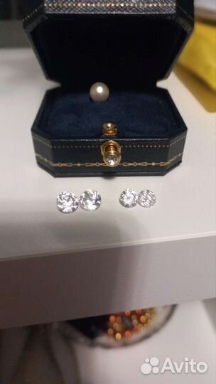 Циркон,жемчуг