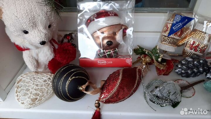 Игрушки новогодние и украшения для рождества
