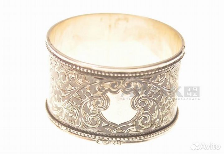 Кольцо под салфетки. Русская чернь. 19 век