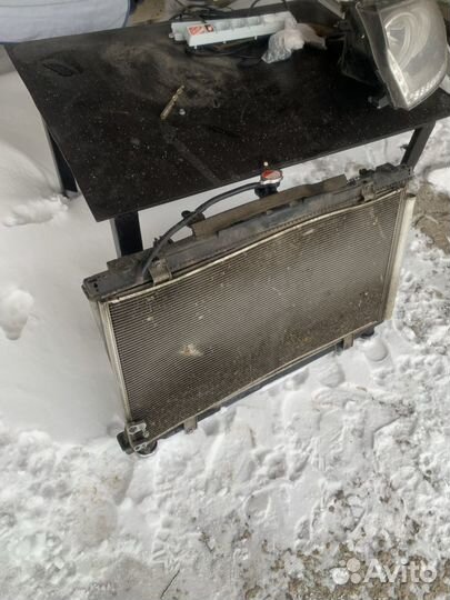 Радиатор охлаждения Тойота Камри v50 v55 2.5л