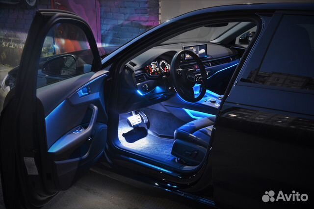 Подсветка салона Ambient Light Audi a6