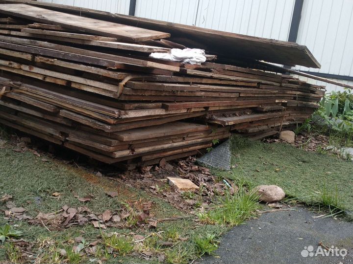 Фанера б/у от опалобки