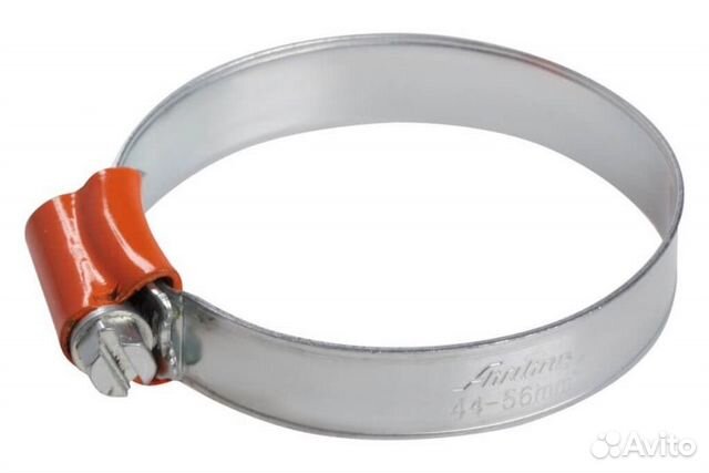 Хомут 44-56/11,7 мм, червячный, усиленный, w1 (оци