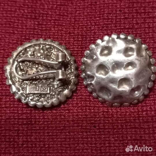 Серьги серебро 925