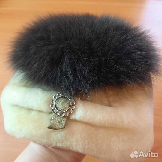 Шапка из натурального меха