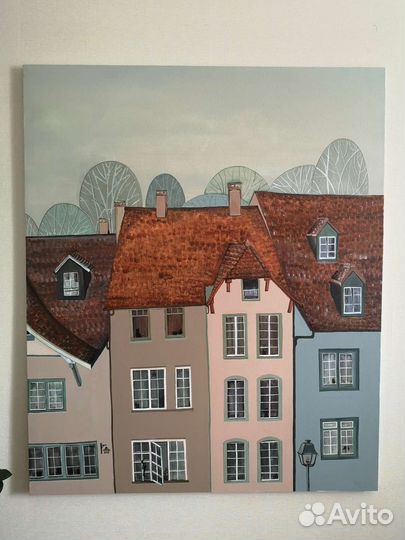 Картина, холст интерьерная 120*100 см