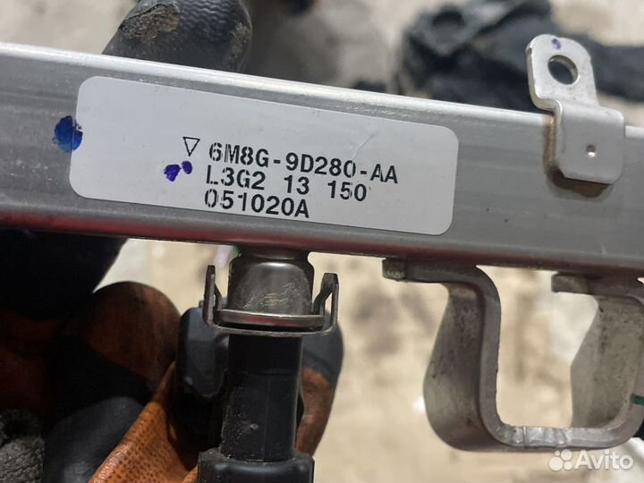 Рампа форсунка мазда форд 2.0 lf