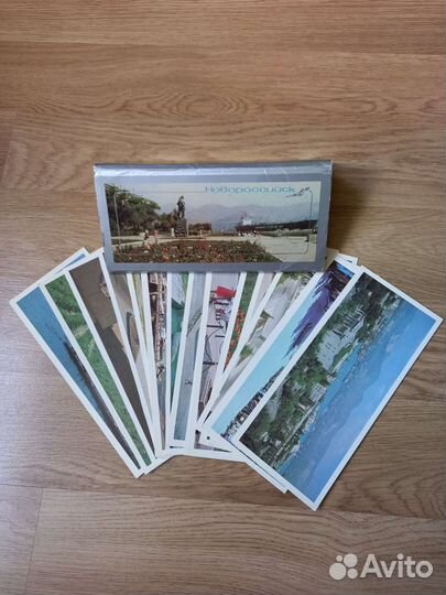 Новороссийск комплект открыток 1986г