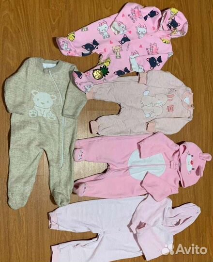 Одежда для девочки пакетом 62-74