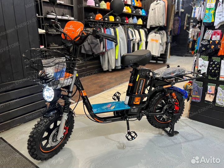 Зимний электровелосипед Kugoo V3 Pro 2024