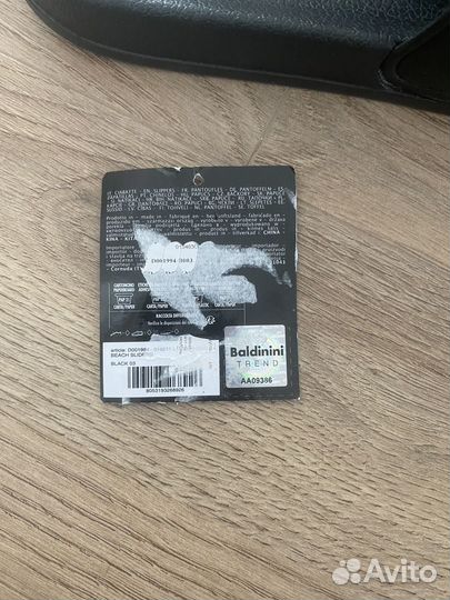 Шлепанцы Baldinini trend 42