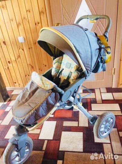 Прогулочная коляска happy baby neon sport