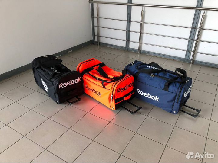 Баул хоккейный на колесах Reebok, Bauer