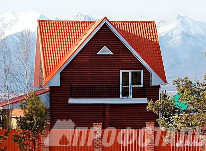 Металлочерепица кровля водосток и снегозадержатели
