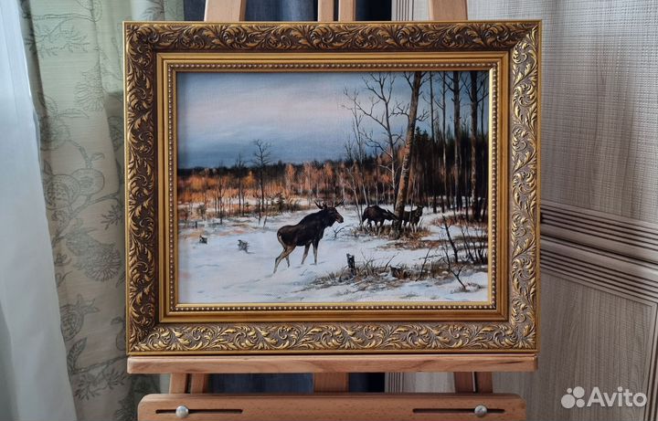 Картина маслом на холсте