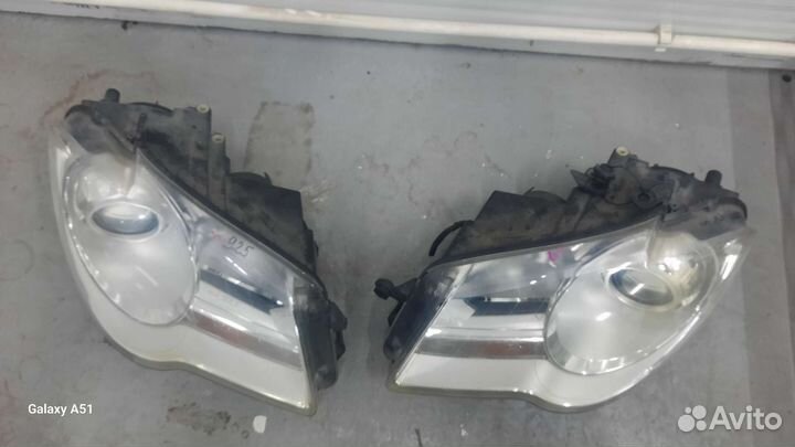 Volkswagen touran фара рестайлинг