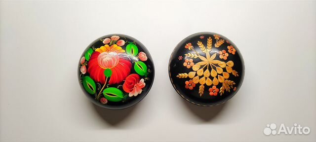 Шкатулки для украшений СССР (ручная роспись)