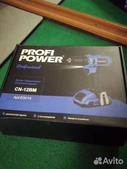 Шуруповерт ProfiPower prof. CN-12BM