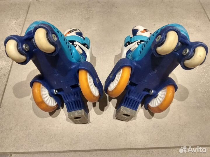 Коньки роликовые детские раздвижные