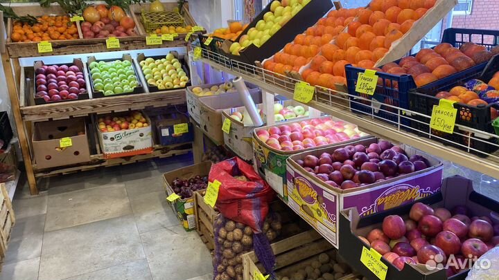 Продуктовый магазин овощи фрукты